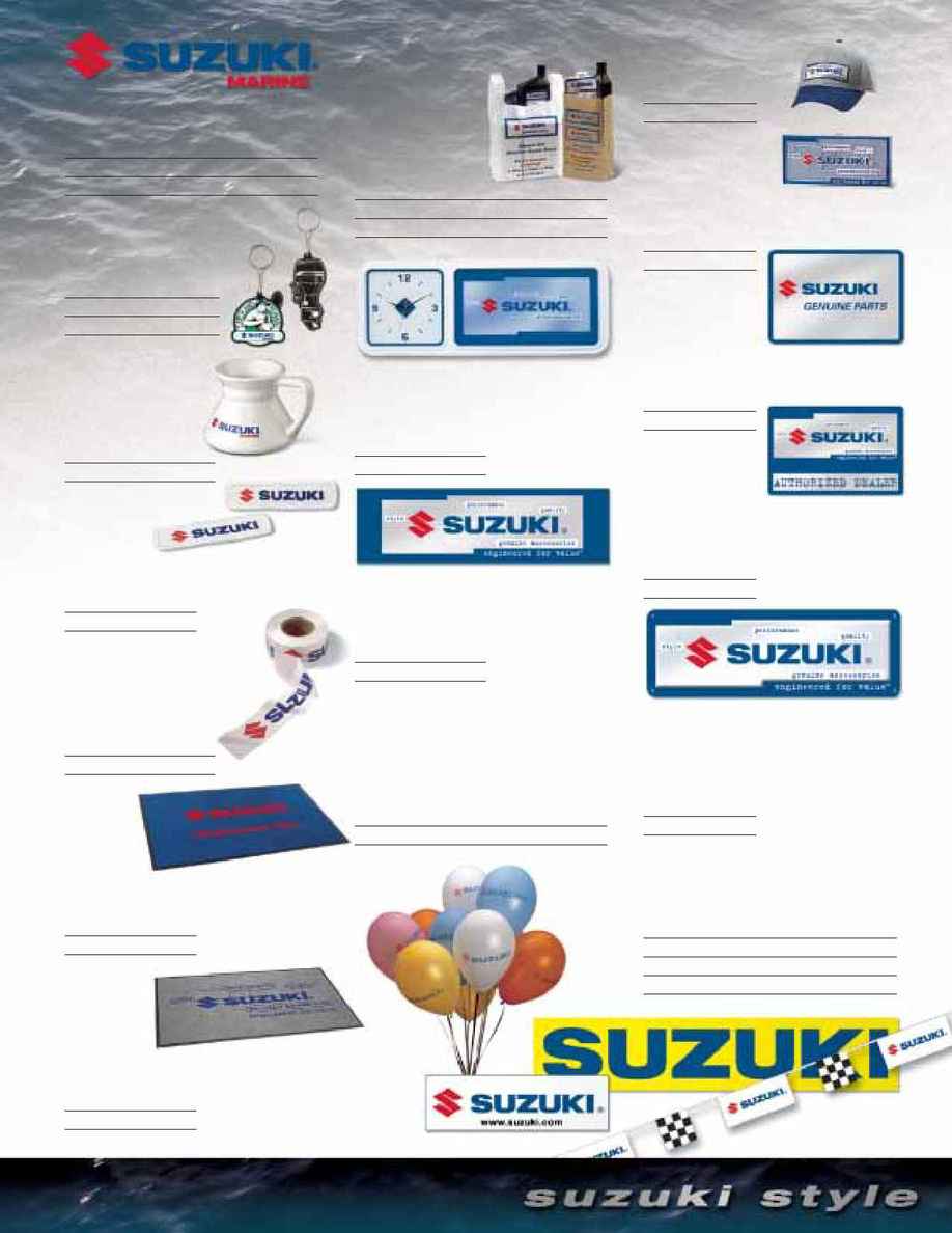 Suzuki - 2004 styles