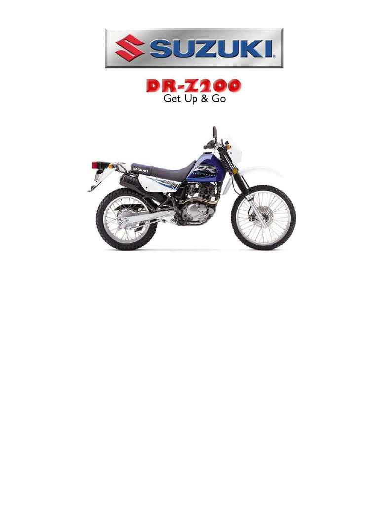 Suzuki - bro dr 200