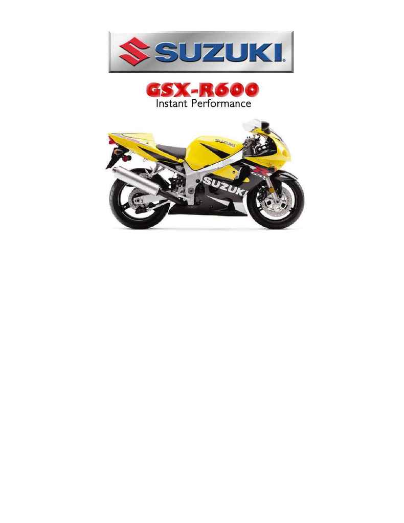 Suzuki - bro gsx 600