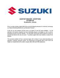 Suzuki - ADS AAM Auto 04 03 19