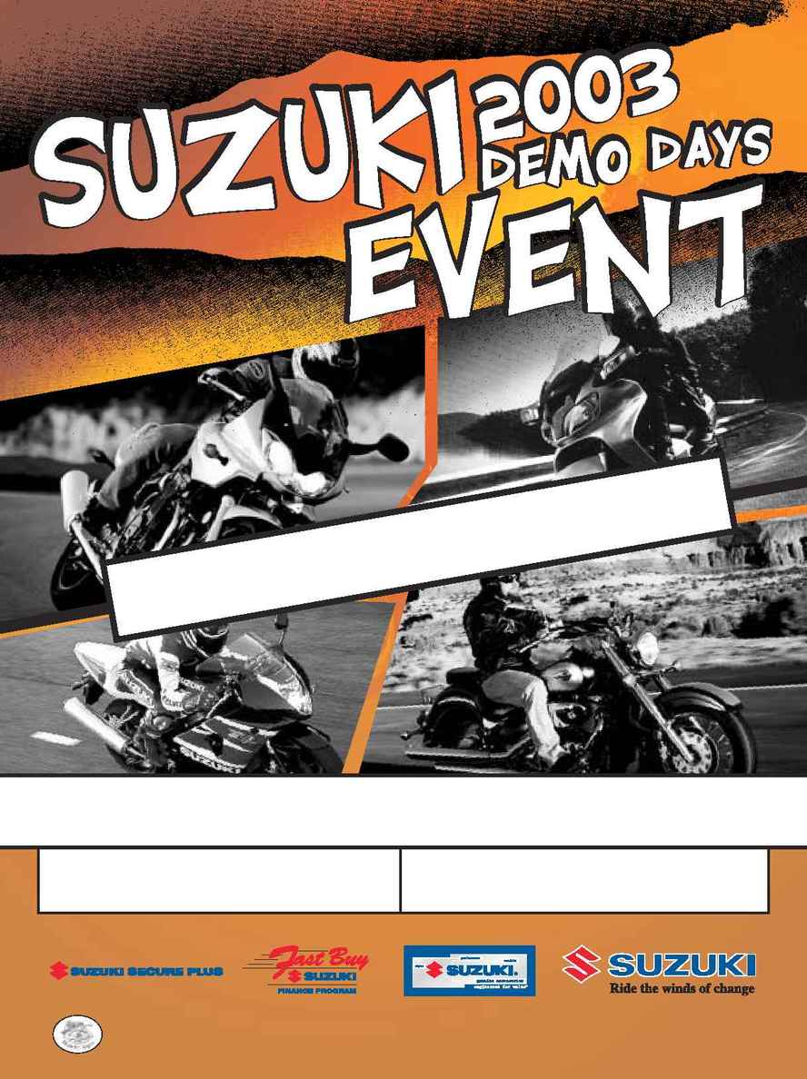 Suzuki - MA 29 03 2003 Corporate Demo Days