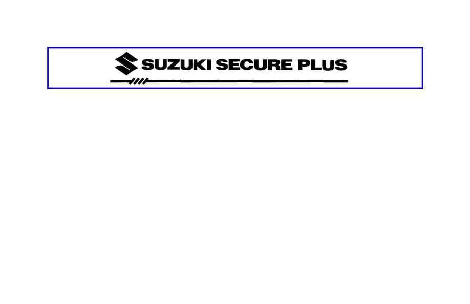 Suzuki - 2002 New Vehicle Warranty Maintenance Information Web E