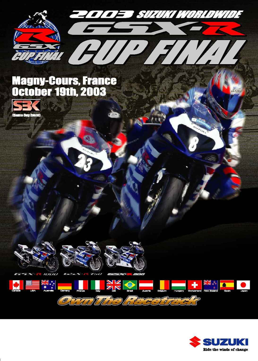 Suzuki - GSX R CUP AD ENG