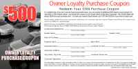 Suzuki - 2003 loyalty coupon