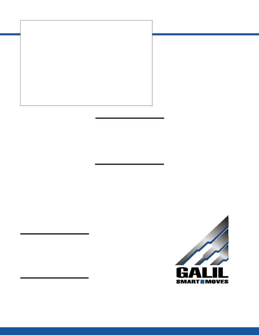 Galil Motion Control - catalog