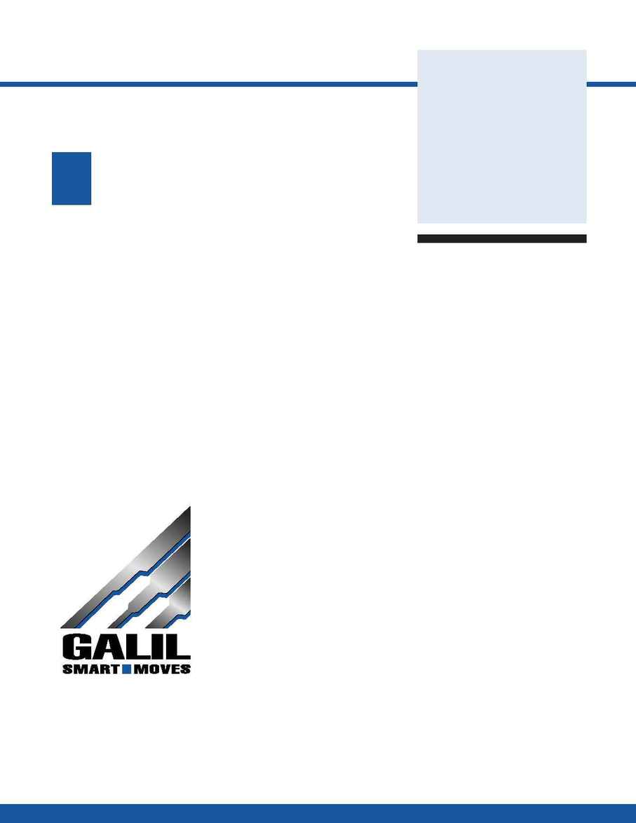 Galil Motion Control - catalog