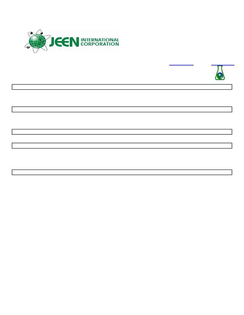 Jeen International - msds JEEMATE 400 DO