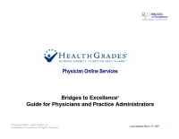 Health Grades - POSHow To Guidefor BTEV 2