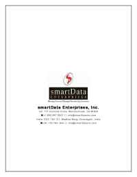 SmartData Enterprises - process