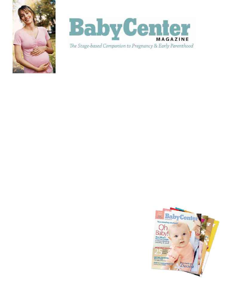 BabyCenter - Baby Center Mag Mission