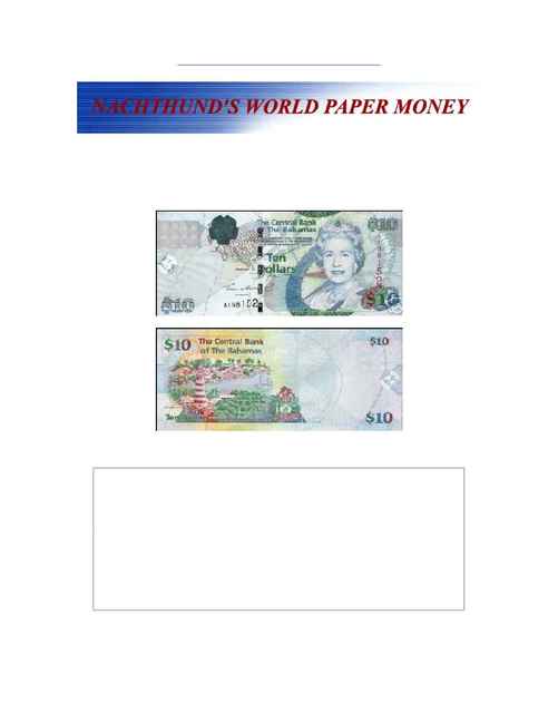 Numismondo-World Paper Money Picture Catalog - LANSA 73, 1 33