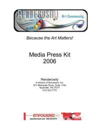 Renderosity.com - Renderosity Media Kit 2006