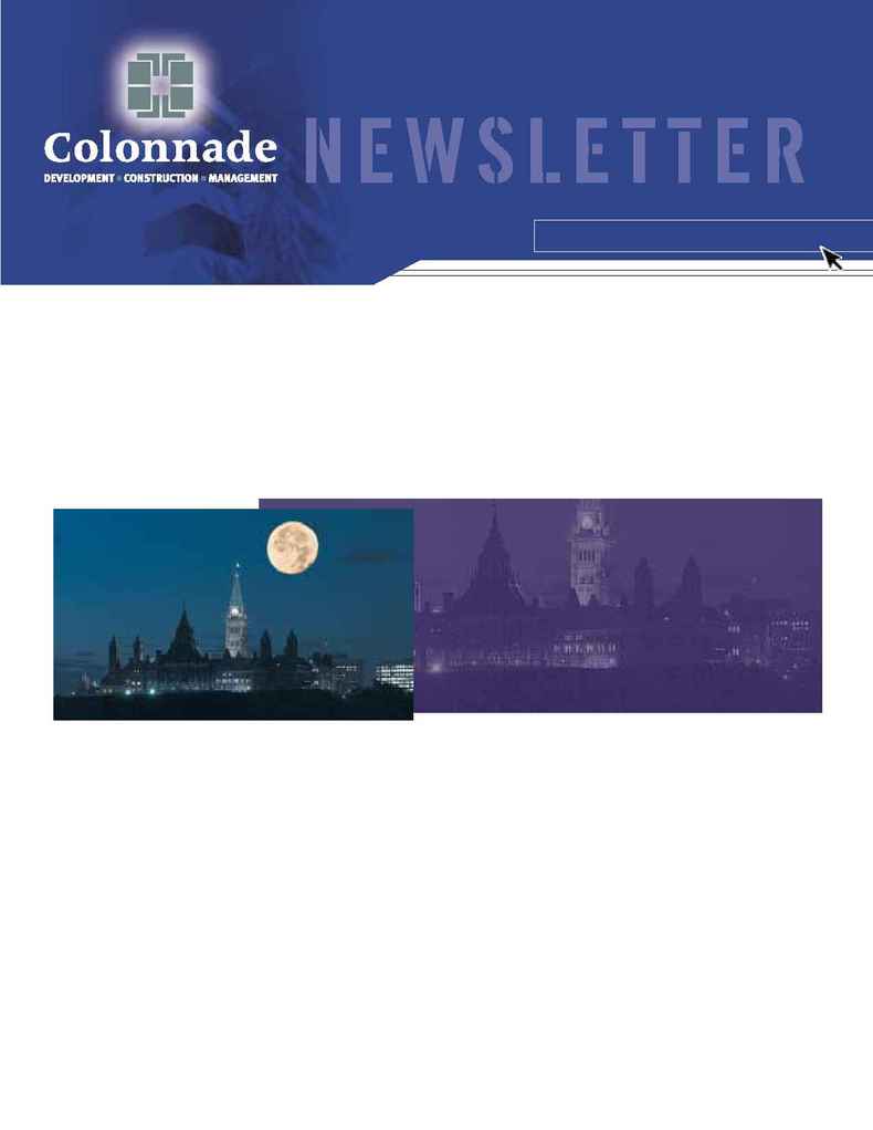 Colonnade Development - newsletter july 04