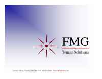 Facilities Matrix Group - FMG PP 2 110706