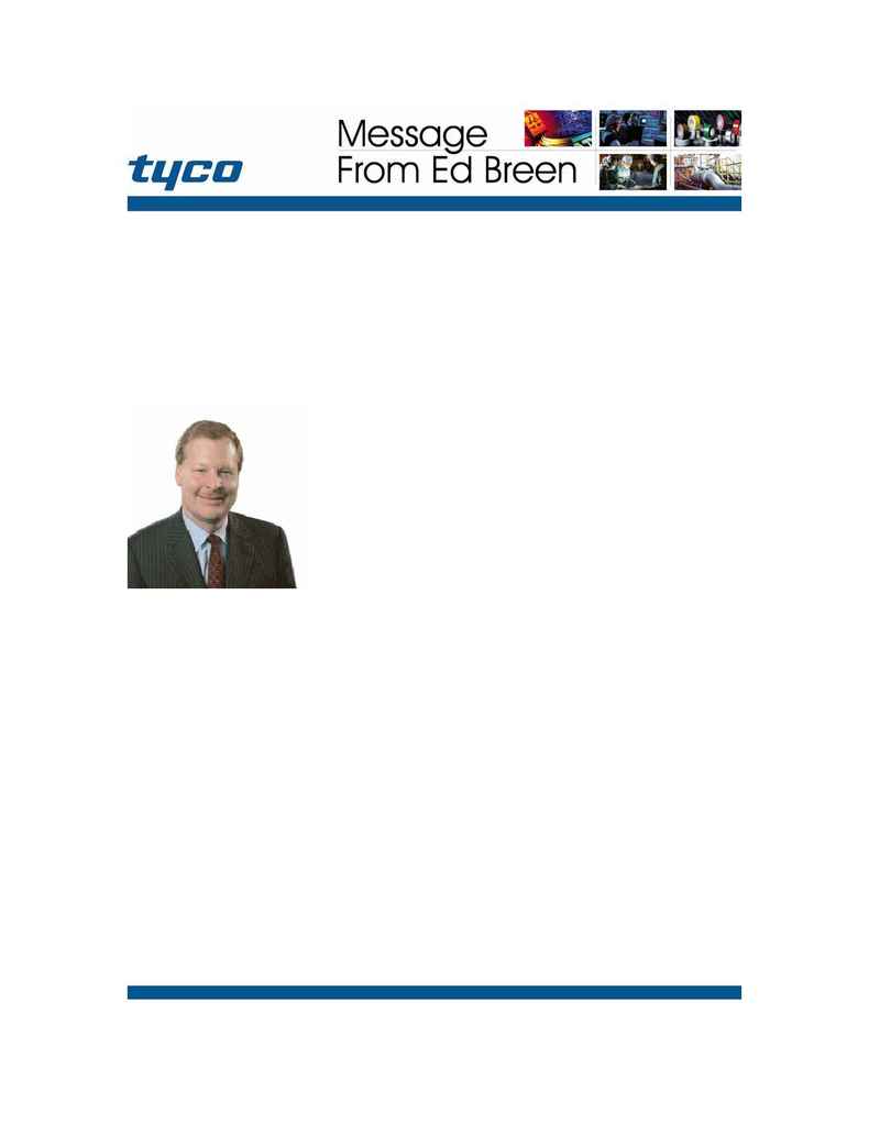 Tyco Fire & Security - breen AGM 0304 english