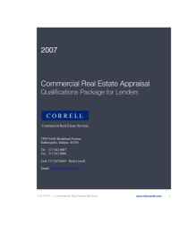 Correll Commercial - Lender Package