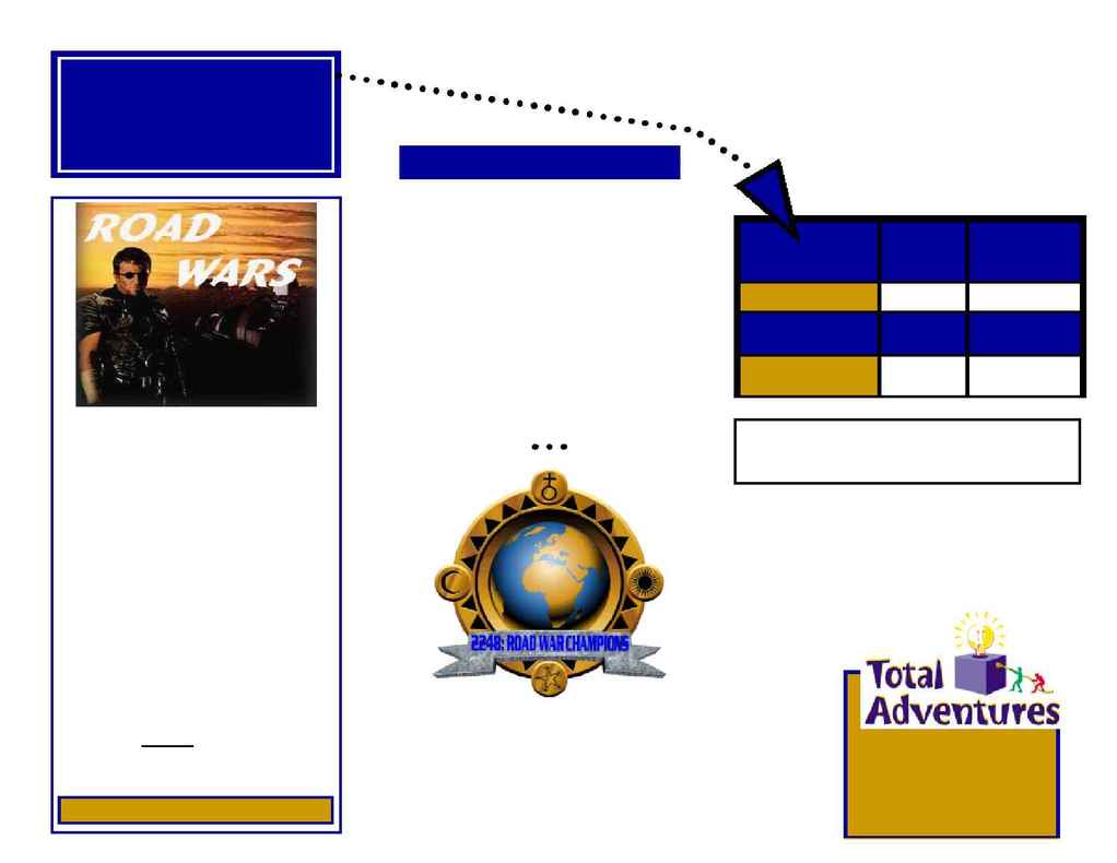 Total Rebound - road wars pricing