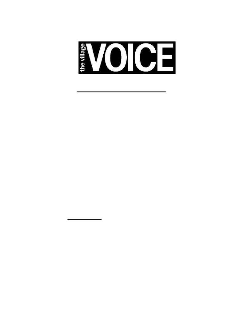 The Village Voice - application