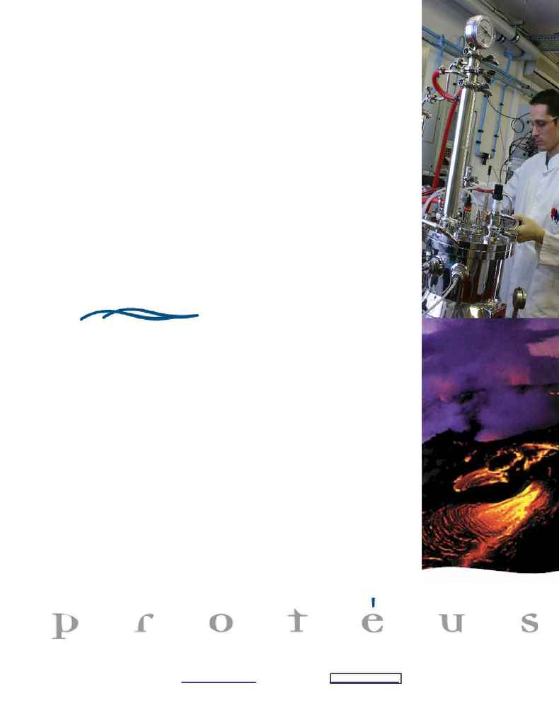 Proteus - Proteus Biocatalysis