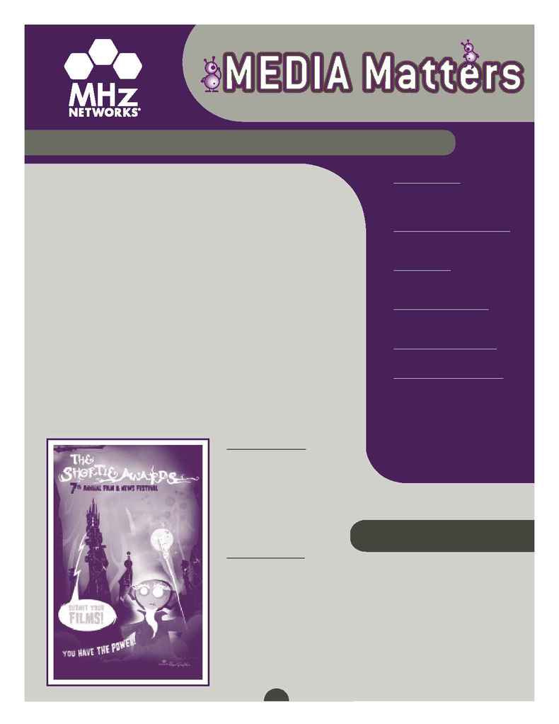 MHz Networks - Newsletter 11 07