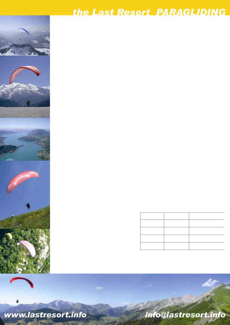 Alpine Adventure Sports - learn to paraglide abroad