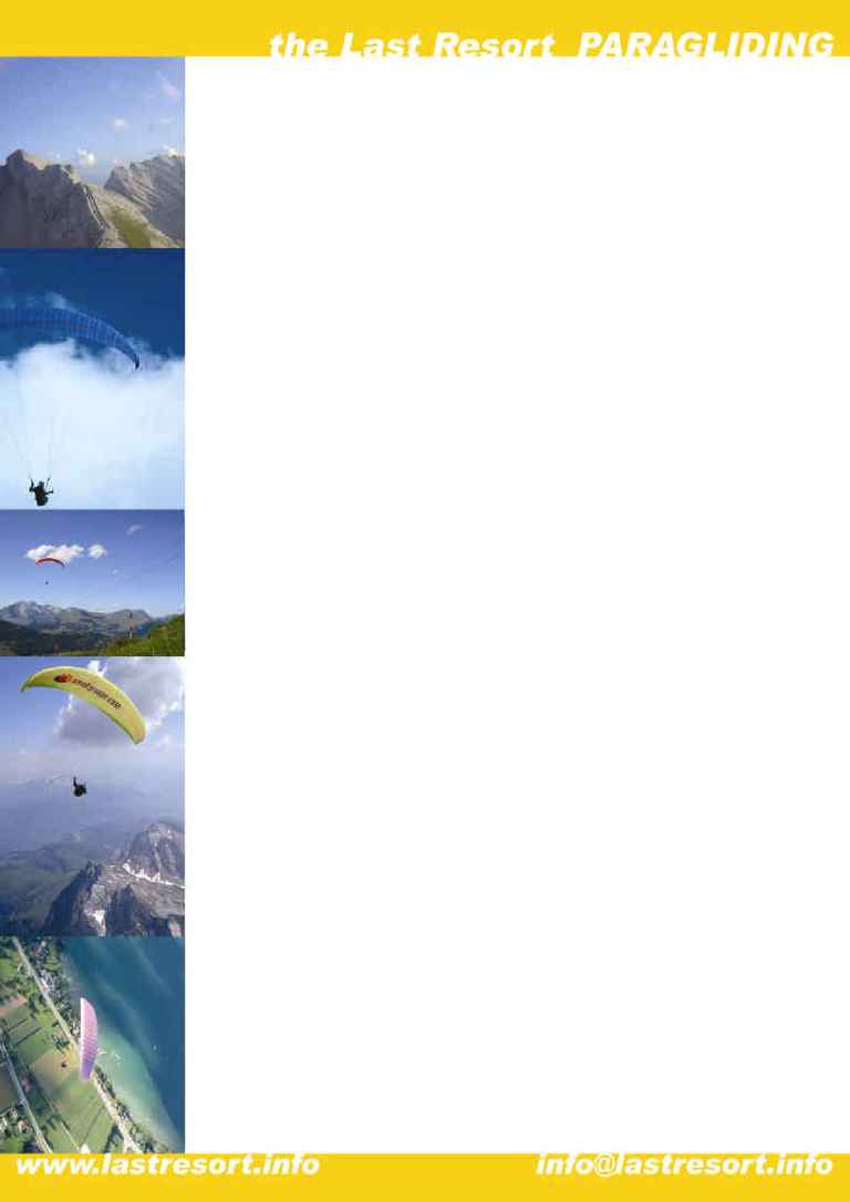 Alpine Adventure Sports - learn to paraglide abroad