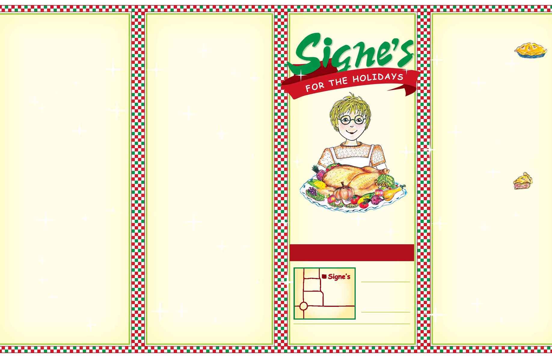 Signe's Heaven Bound Bakery - Holiday menu 2005 2