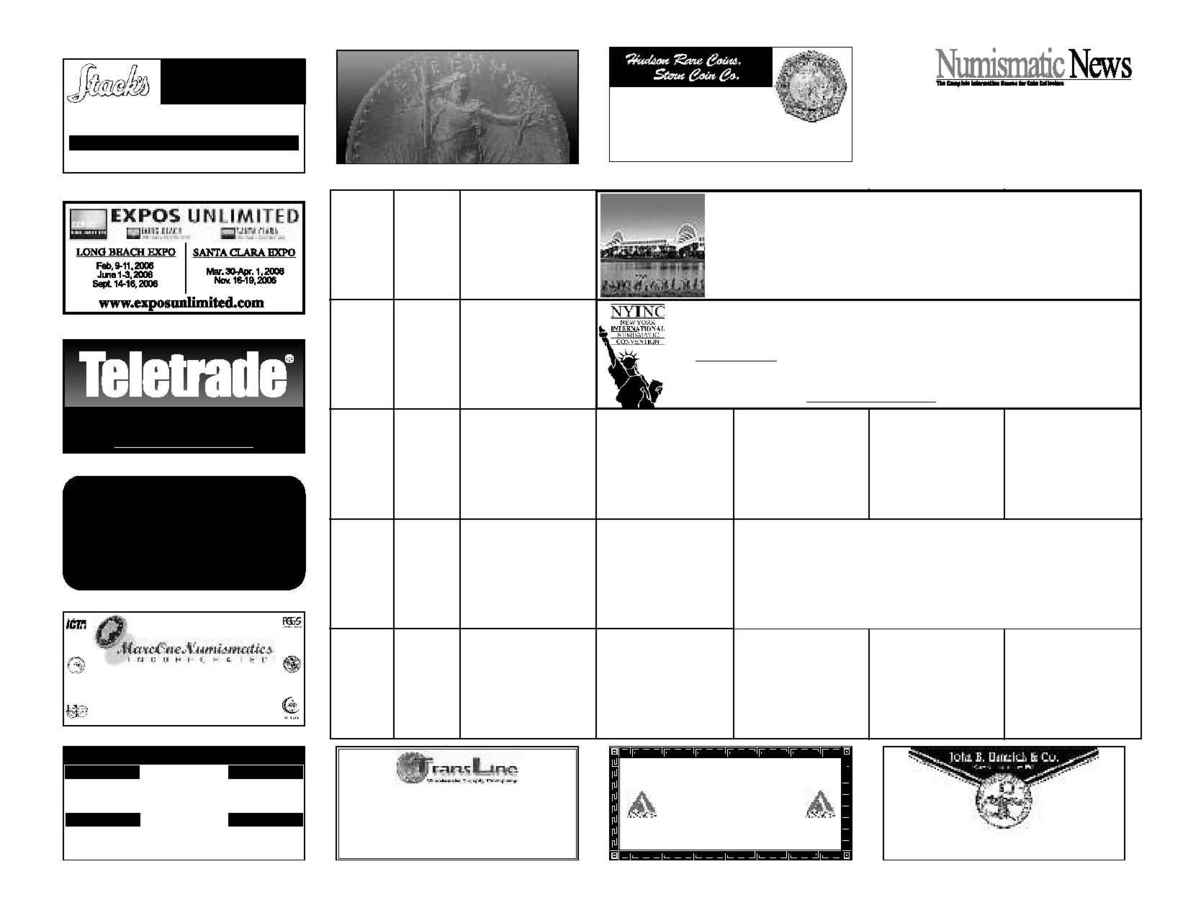 Coin Show Calendar 0106 0107 (Page 27) Free Online Doc