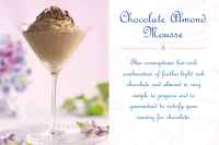 The Calorie Control Council - Chocolate Almond Mousse Recipe Card