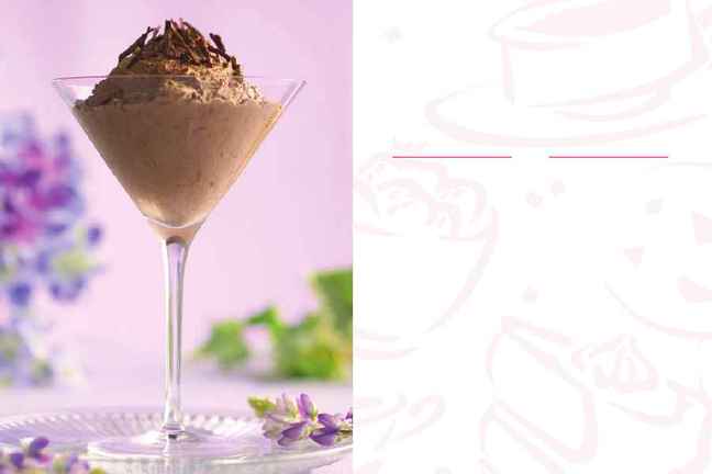 The Calorie Control Council - Chocolate Almond Mousse Recipe Card
