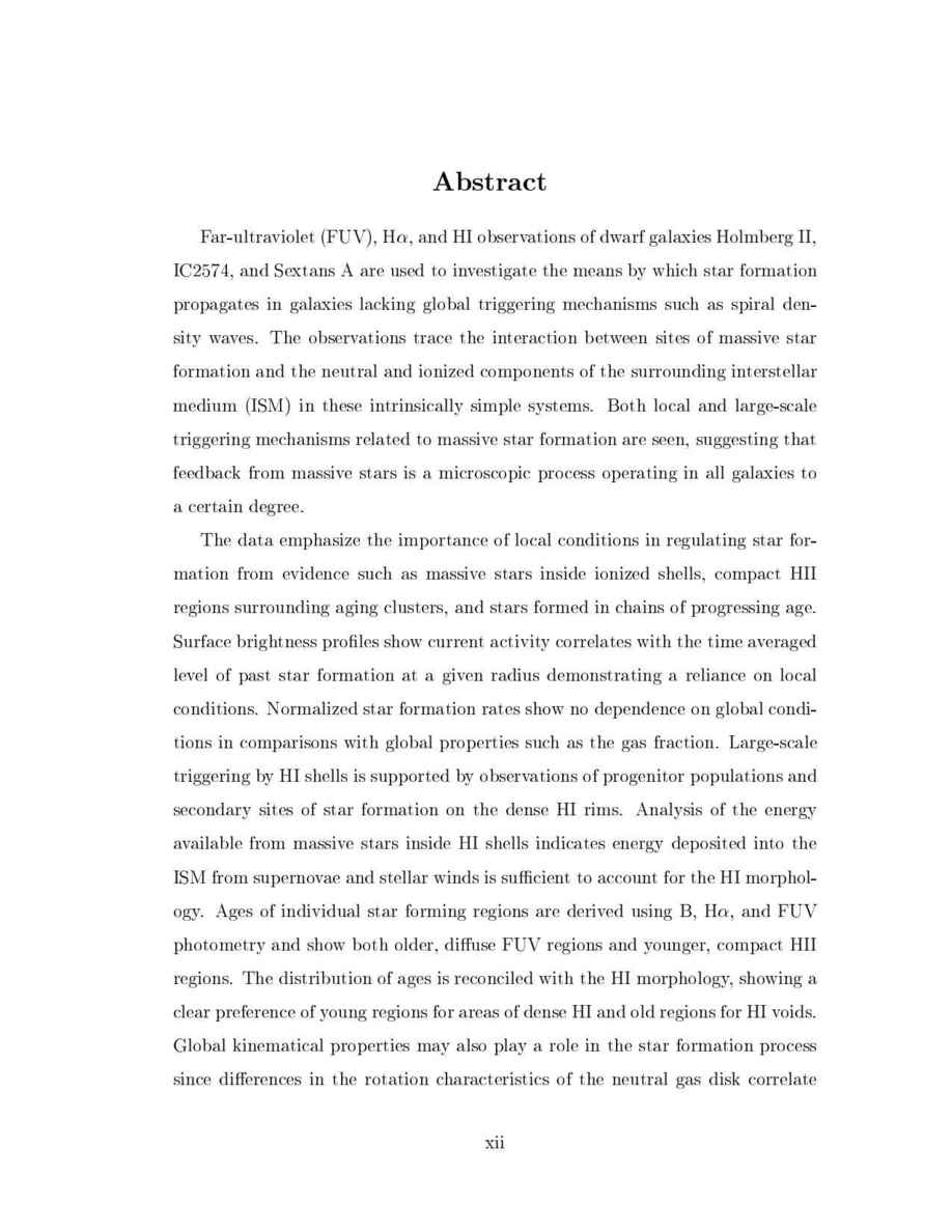 Astronomical Applications Department, U.S. Naval Observatory - thesis