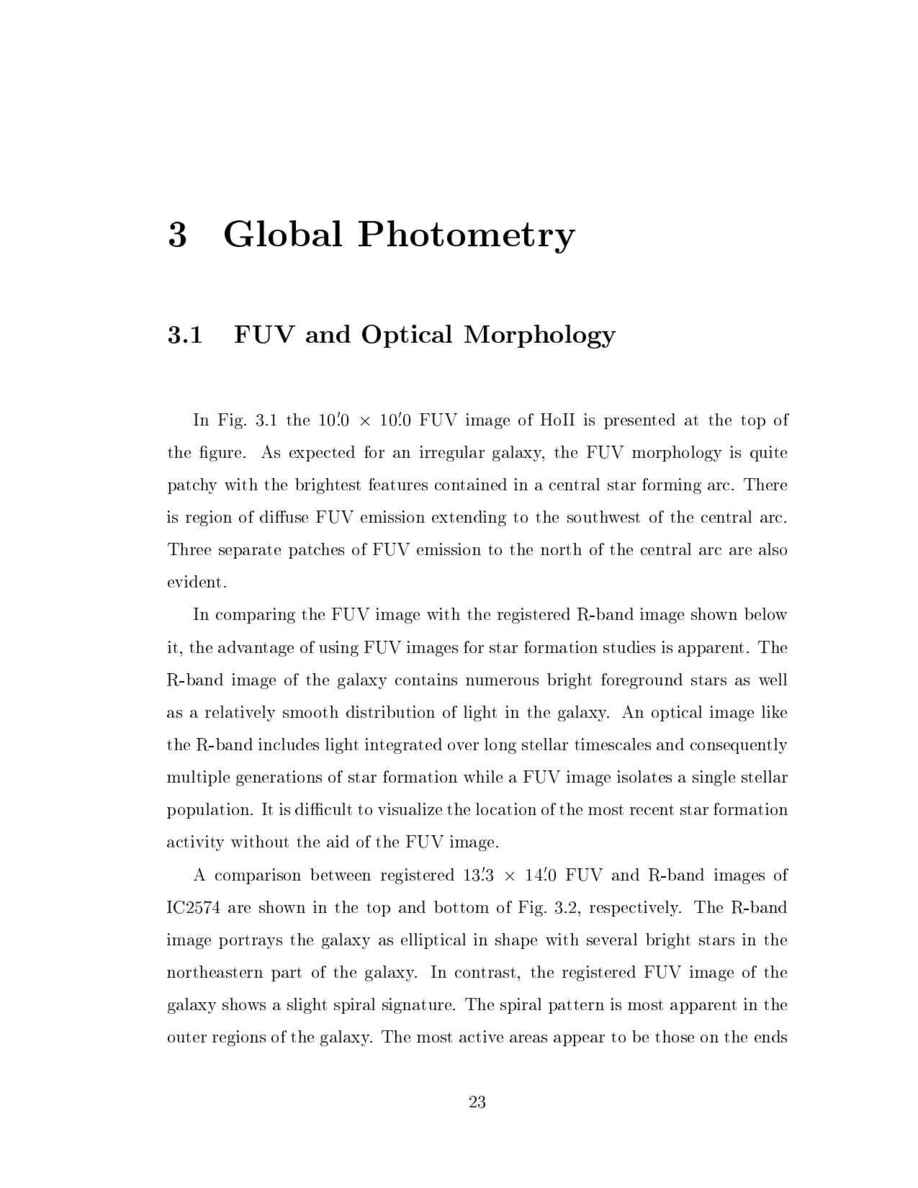 Astronomical Applications Department, U.S. Naval Observatory - thesis