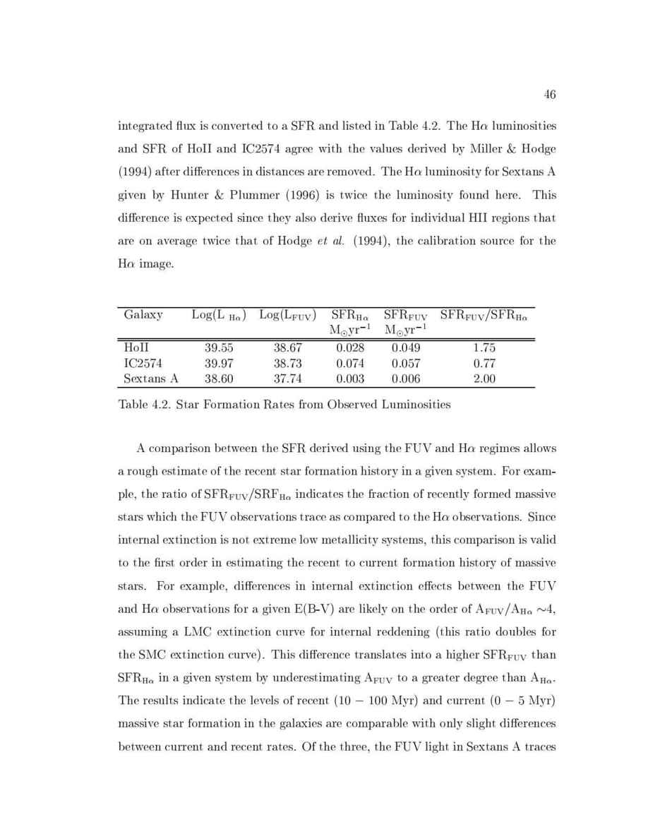 Astronomical Applications Department, U.S. Naval Observatory - thesis