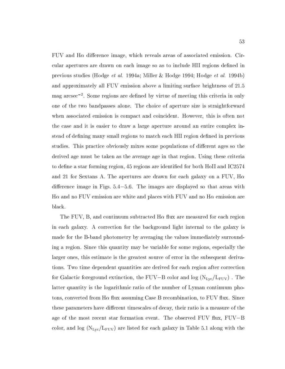 Astronomical Applications Department, U.S. Naval Observatory - thesis