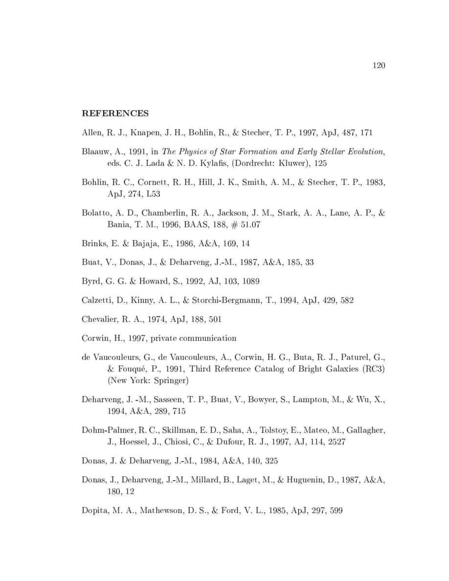 Astronomical Applications Department, U.S. Naval Observatory - thesis