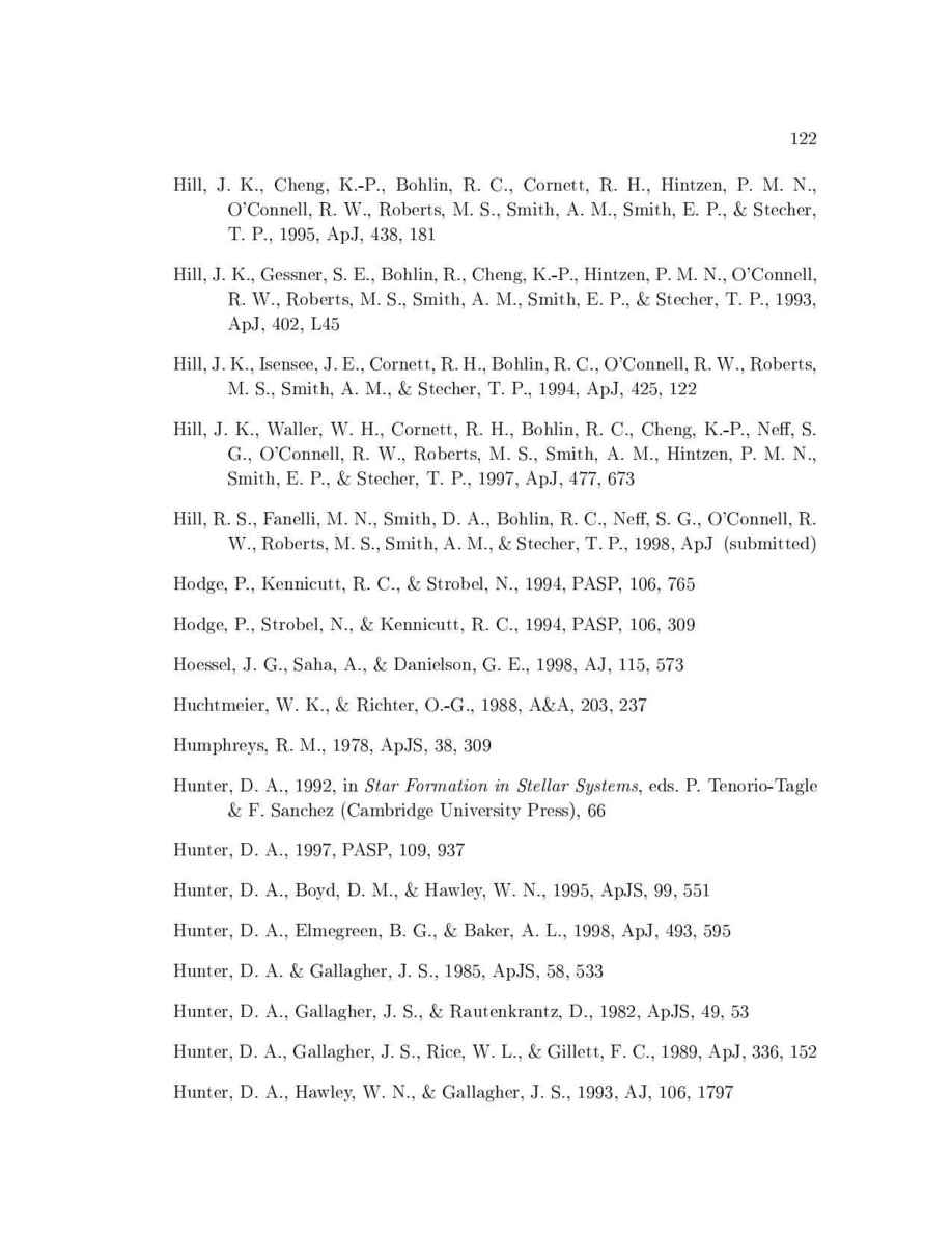 Astronomical Applications Department, U.S. Naval Observatory - thesis