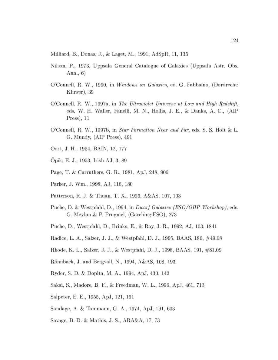 Astronomical Applications Department, U.S. Naval Observatory - thesis